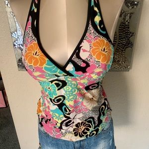 Athleta tankini swim top XS